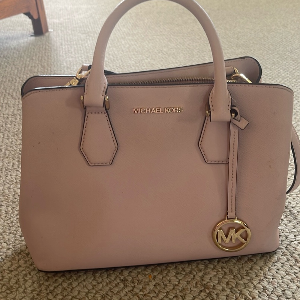 Mauve/pink Michael Kors purse
